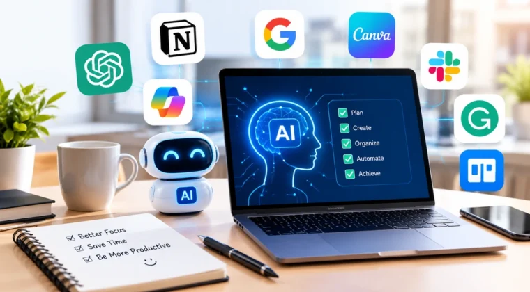 Top AI Productivity Tools in 2026 to Work Smarter, Not Harder
